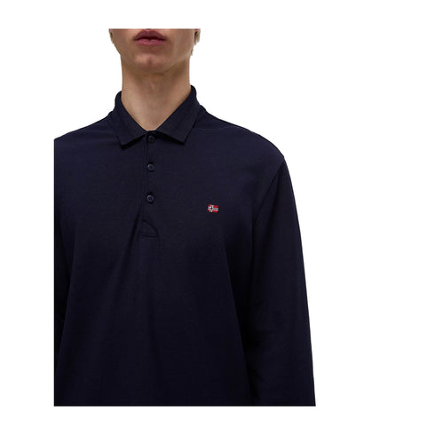 Napapijri Polo Polo Uomo Ealis a maniche lunghe M - Francavilla Moda